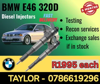 BMW E46 320D diesel injector for sale