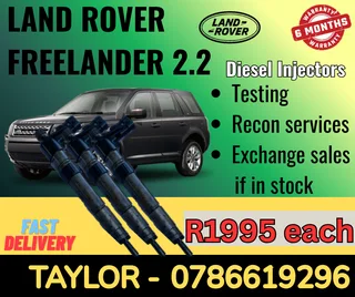 Land Rover Freelander 2.2 Diesel Injector For Sale
