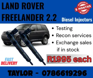 Land Rover Freelander 2.2 Diesel Injector For Sale