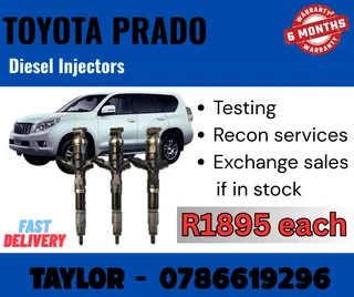Toyota Prado Diesel Injector For Sale