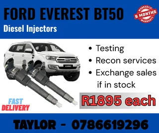 Ford Everest Bt50 Diesel Injector For Sale