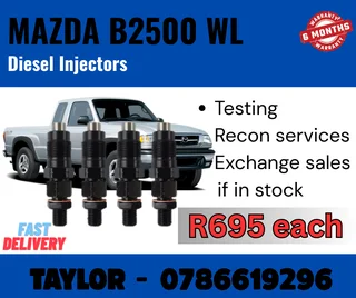Mazda B2500 Wl Diesel Injector For Sale