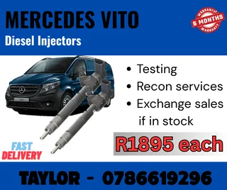 Mercedes Vito Diesel Injector For Sale