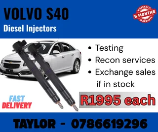 Volvo S40 Diesel Injector For Sale