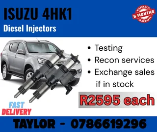 Isuzu 4hk1 Diesel Injector For Sale