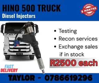 Hino 500 Truck Diesel Injector For Sale