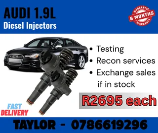 AUDI 1.9L diesel injector for sale