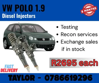 VW POLO 1.9 diesel injector for sale