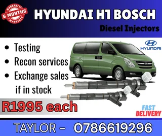Hyundai H1 Bosch Diesel Injector For Sale