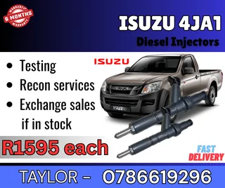 Isuzu 4ja1 Diesel Injector For Sale
