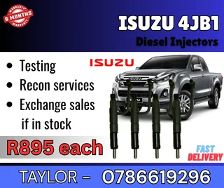 Isuzu 4jb1 Diesel Injector For Sale