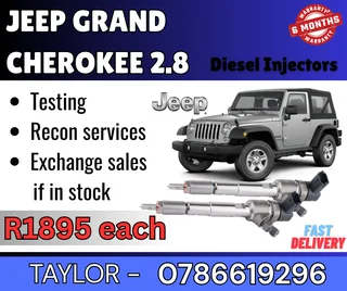Jeep Grand Cherokee 2.8 Diesel Injector For Sale