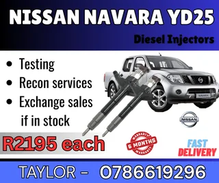 Nissan Navara Yd25 Diesel Injector For Sale