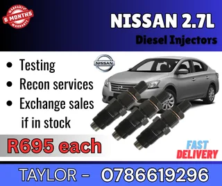 Nissan 2.7l Diesel Injector For Sale