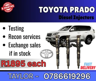 Toyota Prado Diesel Injector For Sale