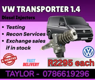 Vw Transporter 1.4 Diesel Injector For Sale