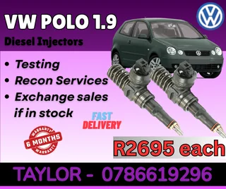 VW POLO 1.9 diesel injector for sale