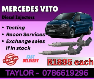 Mercedes Vito Diesel Injector For Sale