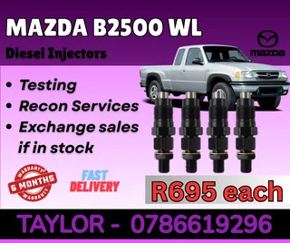 Mazda B2500 Wl Diesel Injector For Sale