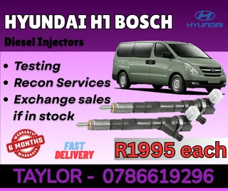 Hyundai H1 Bosch Diesel Injector For Sale