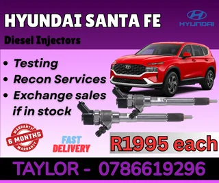 Hyundai Santa Fe Diesel Injector For Sale