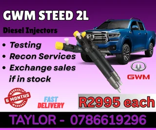 Gwm Steed 2l Diesel Injector For Sale