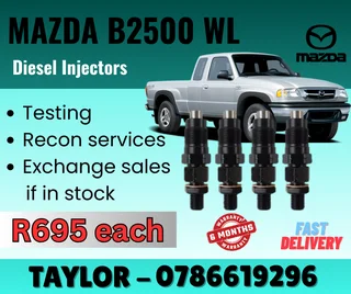 Mazda B2500 Wl Diesel Injector For Sale