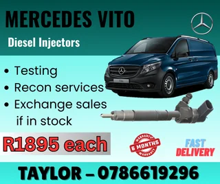 Mercedes Vito Diesel Injector For Sale
