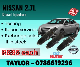 Nissan 2.7l Diesel Injector For Sale