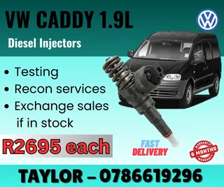 Vw Caddy 1.9l Diesel Injector For Sale