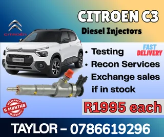 Citroen C3 Diesel Injector For Sale
