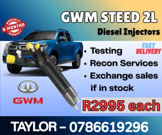 Gwm Steed 2l Diesel Injector For Sale