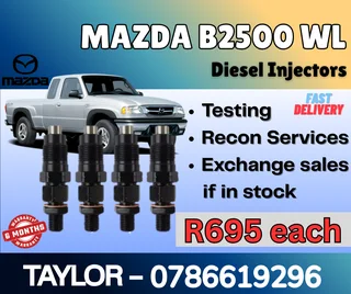 Mazda B2500 Wl Diesel Injector For Sale