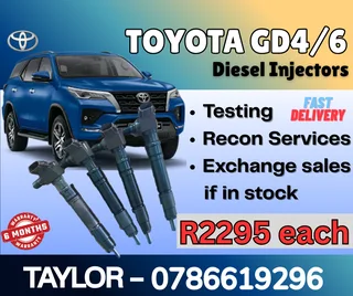 Toyota Gd4/6 Diesel Injector For Sale