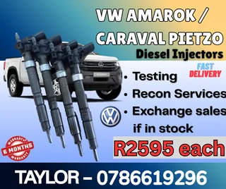 Vw Amarok / Caraval Pietzo Diesel Injector For Sale