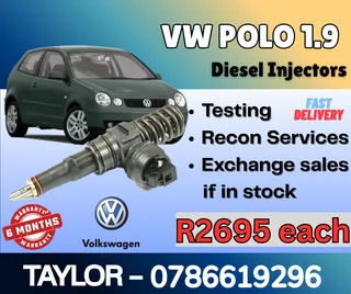 VW POLO 1.9 diesel injector for sale