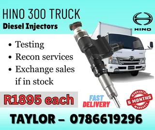 Hino 300 Truck Diesel Injector For Sale