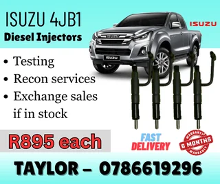 Isuzu 4jb1 Diesel Injector For Sale