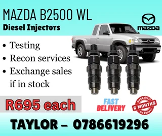 Mazda B2500 Wl Diesel Injector For Sale