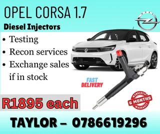 Opel Corsa 1.7 Diesel Injector For Sale