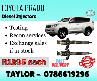 Toyota Prado Diesel Injector For Sale