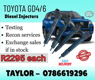 Toyota Gd4/6 Diesel Injector For Sale