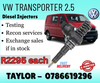 Vw Transporter 2.5 Diesel Injector For Sale