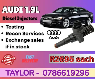 AUDI 1.9L diesel injector for sale