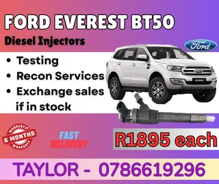 Ford Everest Bt50 Diesel Injector For Sale