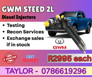 Gwm Steed 2l Diesel Injector For Sale