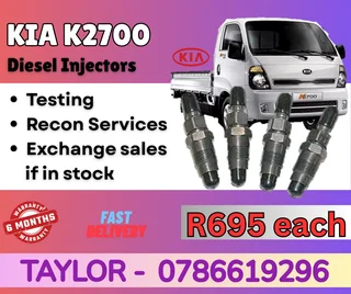 KIA K2700 diesel injector for sale