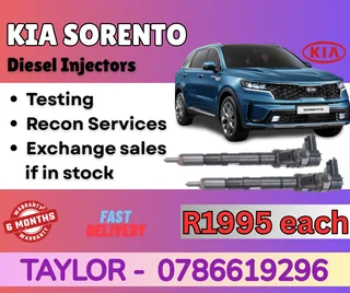 Kia Sorento Diesel Injector For Sale