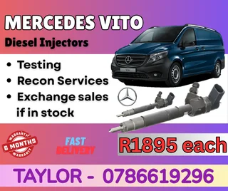 Mercedes Vito Diesel Injector For Sale