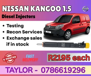 Nissan Kangoo 1.5 Diesel Injector For Sale